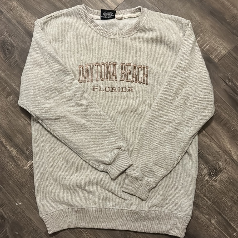 Daytona Beach crew neck sweater/sweatshirt